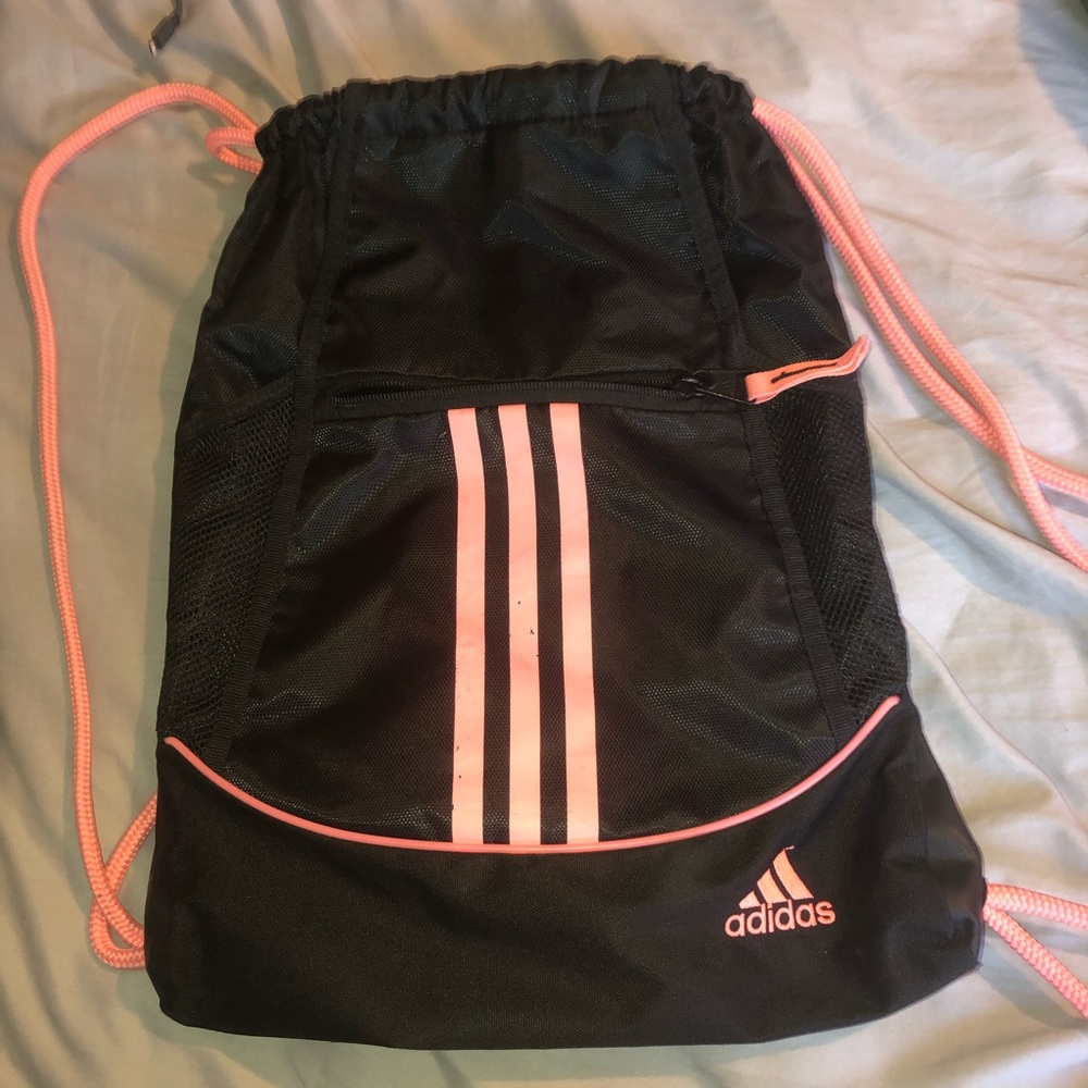 Adidas drawstring bag